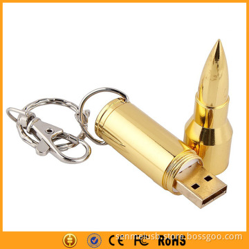 bullet shape metal usb flash drive pendrive 8gb wholesale